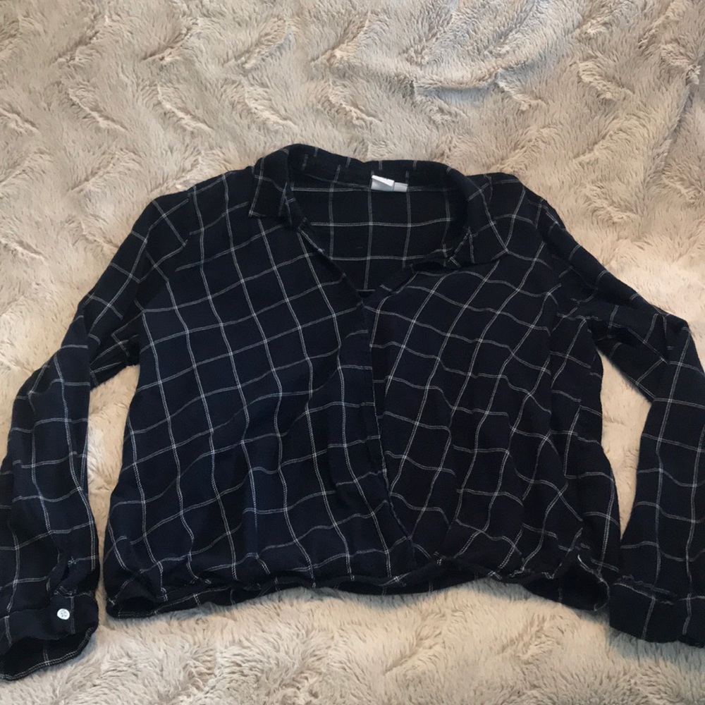 Flannel blouse